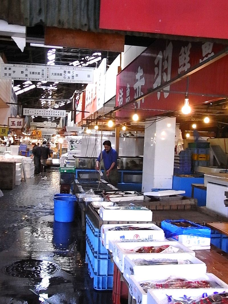 Tsukiji Market wholesale area